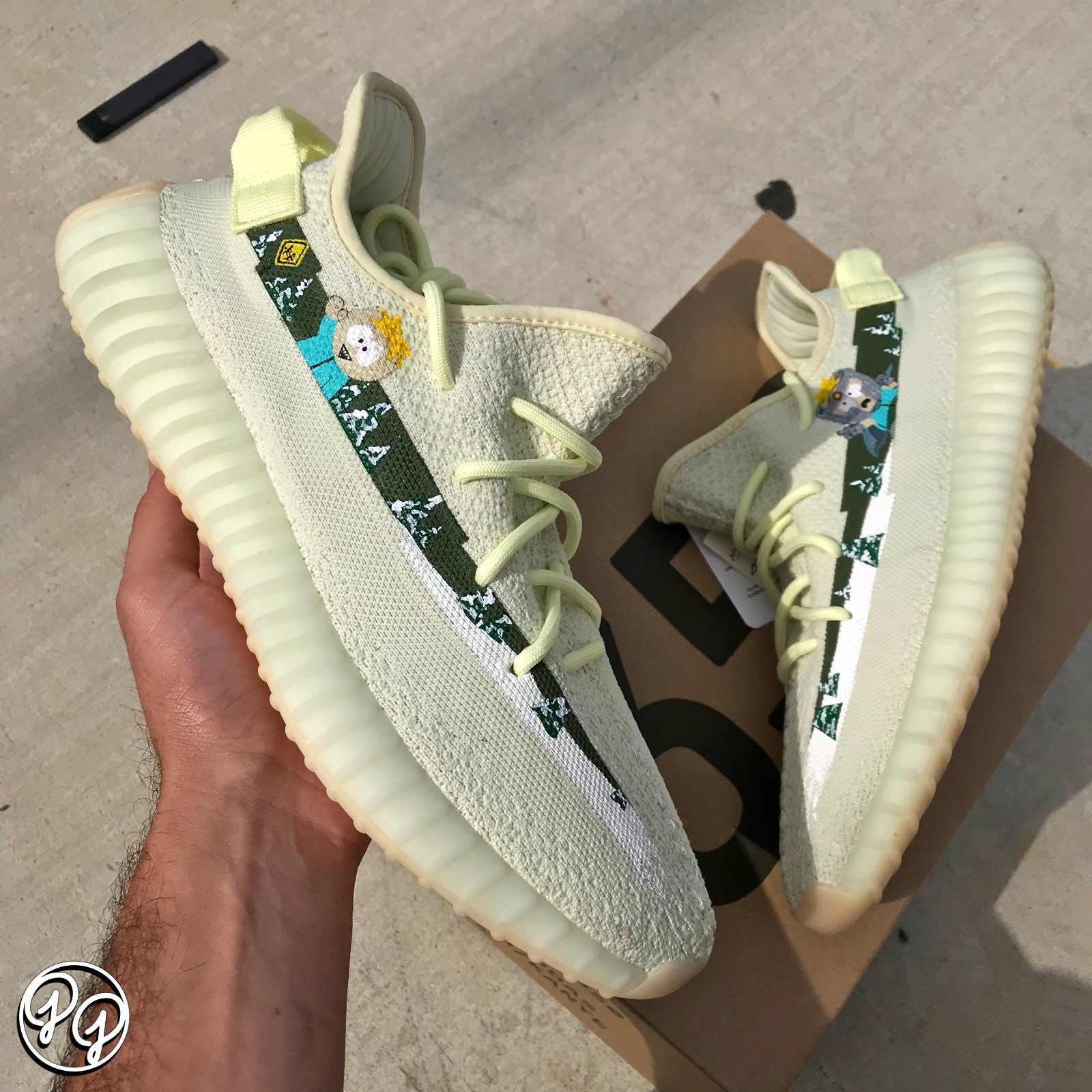 yeezy butter custom