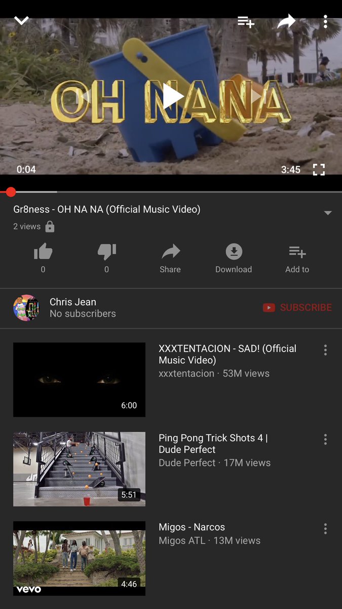 8GR8NESS8's tweet photo. Oh NaNa Music Video Dropping At 2:30 ‼️ 💛💜 https://t.co/9wVEeuFdsd