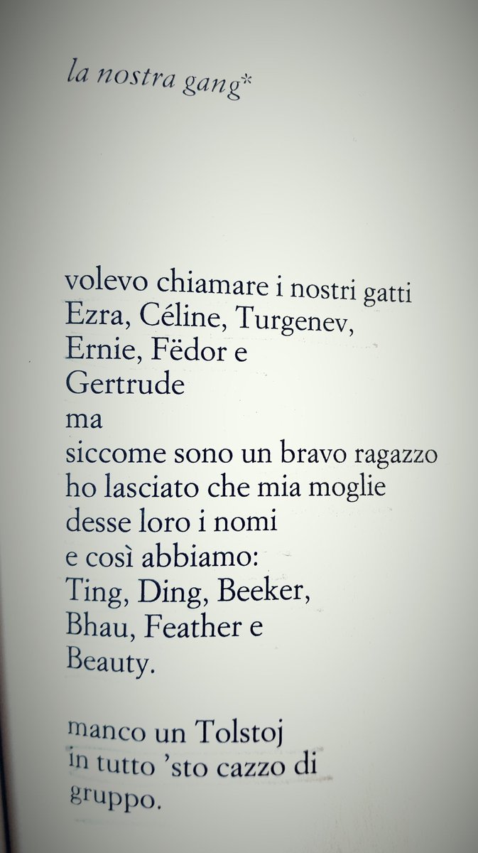 Ailgamar Charles Bukowski Sui Gatti