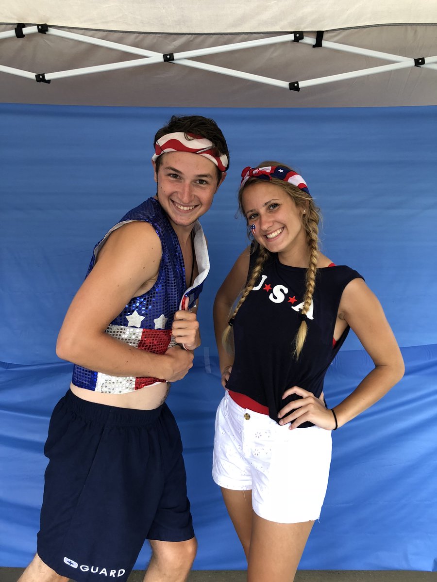 ofccpool's tweet photo. If you need anything by the pool today, Emma and Mason, our walking guards today, are here to help! #OFCCPool #4thofJulyAtOFCC https://t.co/j8K1CPso84