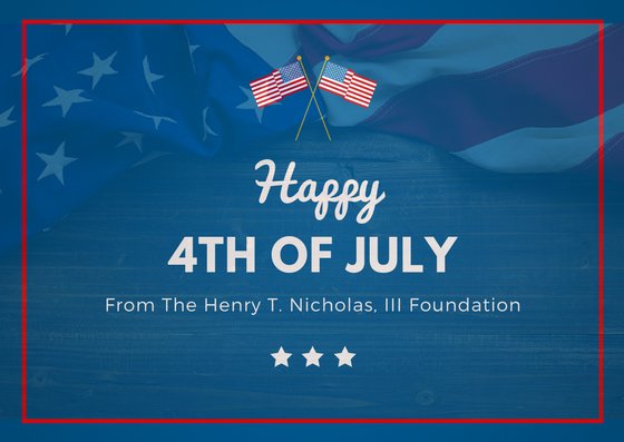 HTNFoundation's tweet image. Happy 4th of July from the @HTNFoundation! We hope you have a safe and wonderful time with family and friends.