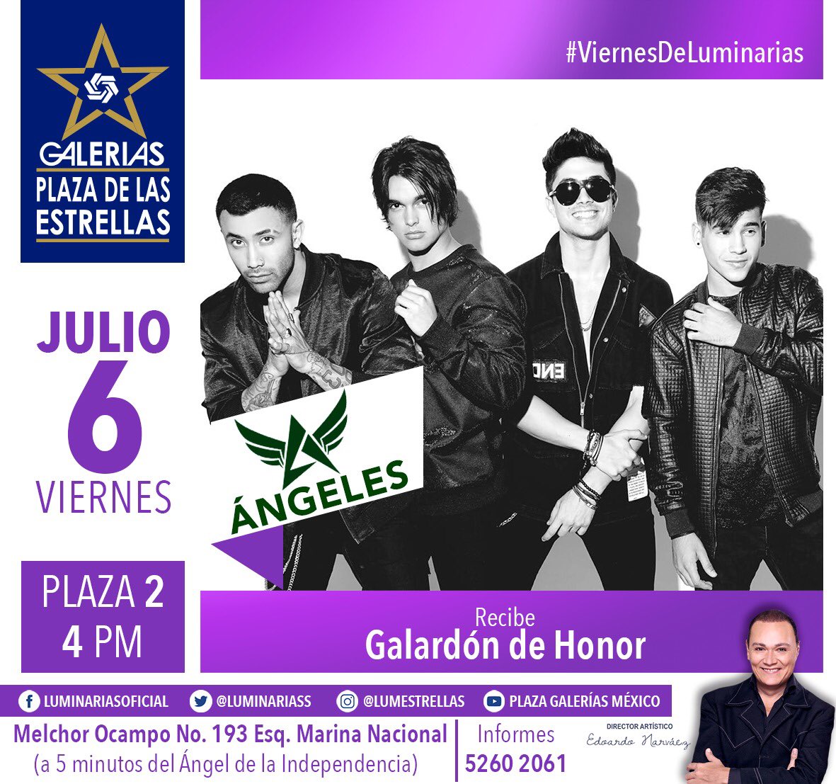 MxGreenLight's tweet photo. Reciben galardon de honor los chicos de @AngelesMusic , este viernes a las 3:30PM en @luminariass #menamore 🔥🔥🔥🔥 https://t.co/94O3dozXJh