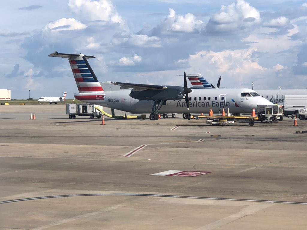 kbcody13's tweet photo. @piedmontair Capt Malcom Ferrand before his retirement flight on the last @AmericanAir Dash 8 flight. He’s a 3rd generation pilot whose grandfather flew in WWI and father for United. He’s been flying for 50 years and says it was a privilege to fly the “pilots’ airplane” #LastDash https://t.co/1cQRMjku2c