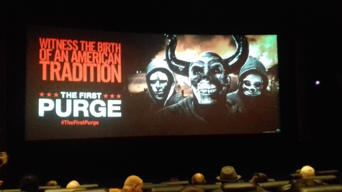 RooblaOfficial's tweet image. !!!The First Purge review coming soon!!! And yes, I'm wearing a mask too. @thesalmoning @universaluk @blumhouse @UniversalHorror #FirstPurge