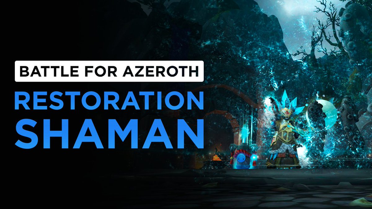 FinalBossTV's tweet photo. Resto Shaman [2nd Pass] &amp; BFA Beta Keys!
Giveaway for Keys // To Enter:
1 - Retweet this to your friends.
2 - Reply to this Tweet with a Rainy/Wet Pun &amp;/or Rshaman Screenshot! Please include #FBTVgiveaway to be entered. Winners notified in 48hrs.
~https://t.co/VwA6F3eJas https://t.co/z260g5EYMy