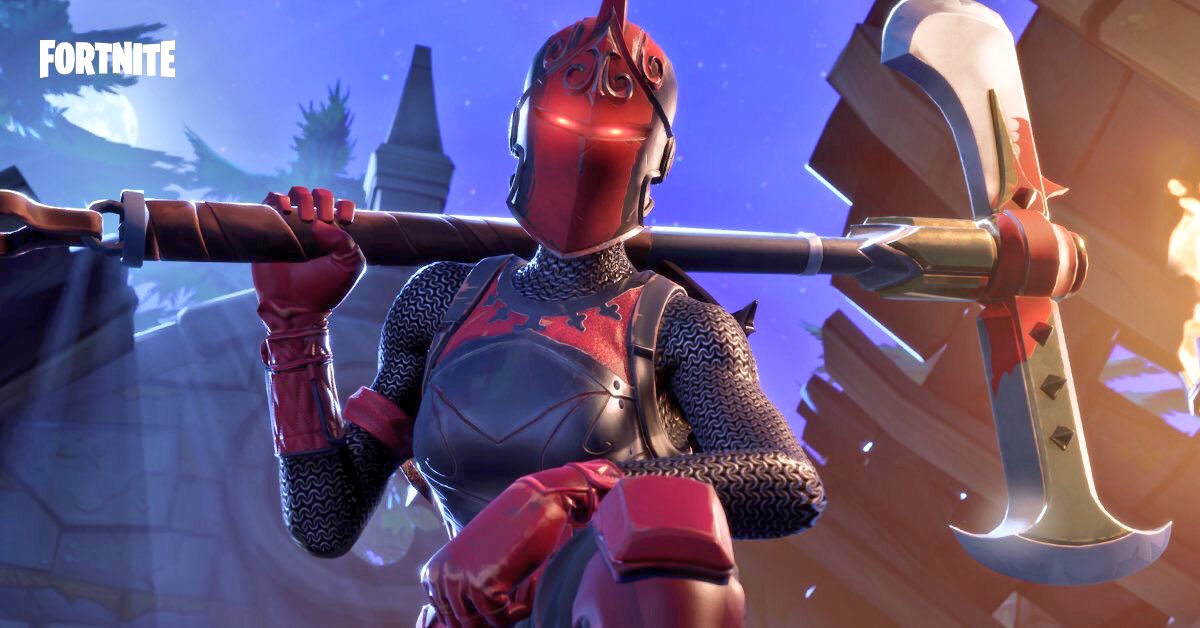 what do you guys think about the red knight skin returning to the store tomorrow does - red knight fortnite gif