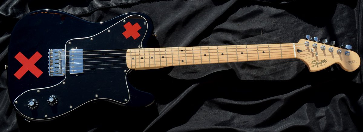 squire sum41 Deryck Telecaster deluxe