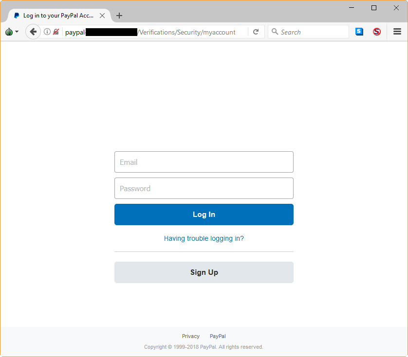 PHP shell (command panel) and CGI-telnet shell have been found on this host. Using the panel you can upload files, execute commands, etc. Possibly the threat actor uses the host via these interfaces. Meanwhile, a PayPal phishing web application is being built here.
#phishing