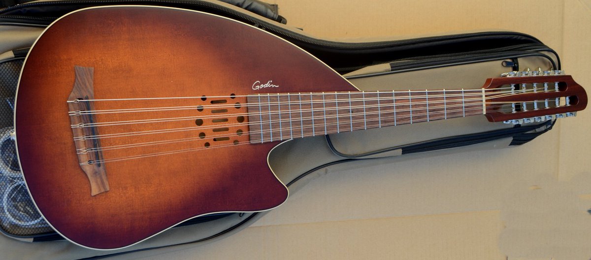 tonetweeter's tweet photo. Something a bit different but sounds amazing - 11 String Godin Inuk Oud Style Instrument £599.99  #inuk #11string https://t.co/mtoFbR7oda