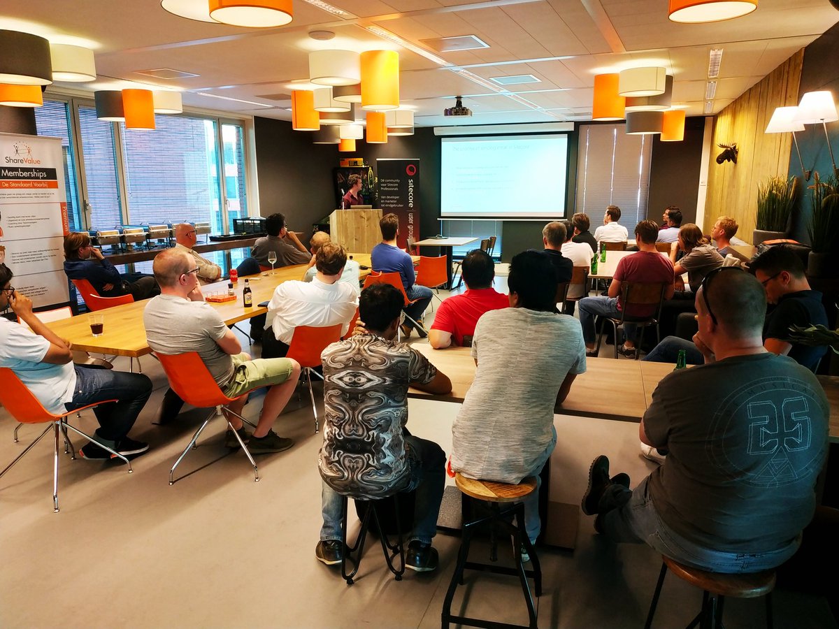 Final session by <a href="/DerkHudepol/">derk hudepol</a> of <a href="/AvanadeInc/">Avanade</a> talking on <a href="/Microsoft/">Microsoft</a> #Dynamics CRM and #sitecore #exm integration <a href="/SUG_NL/">SUG_NL</a> Thanks to <a href="/ShareValueNL/">ShareValue</a> for hosting