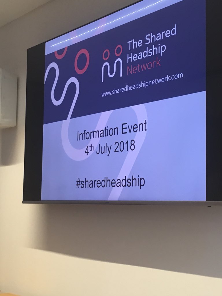 Walker_Essex's tweet photo. Delighted to be part of @SharedHeadship event this evening #sharedheadship https://t.co/yXGUleNZxk