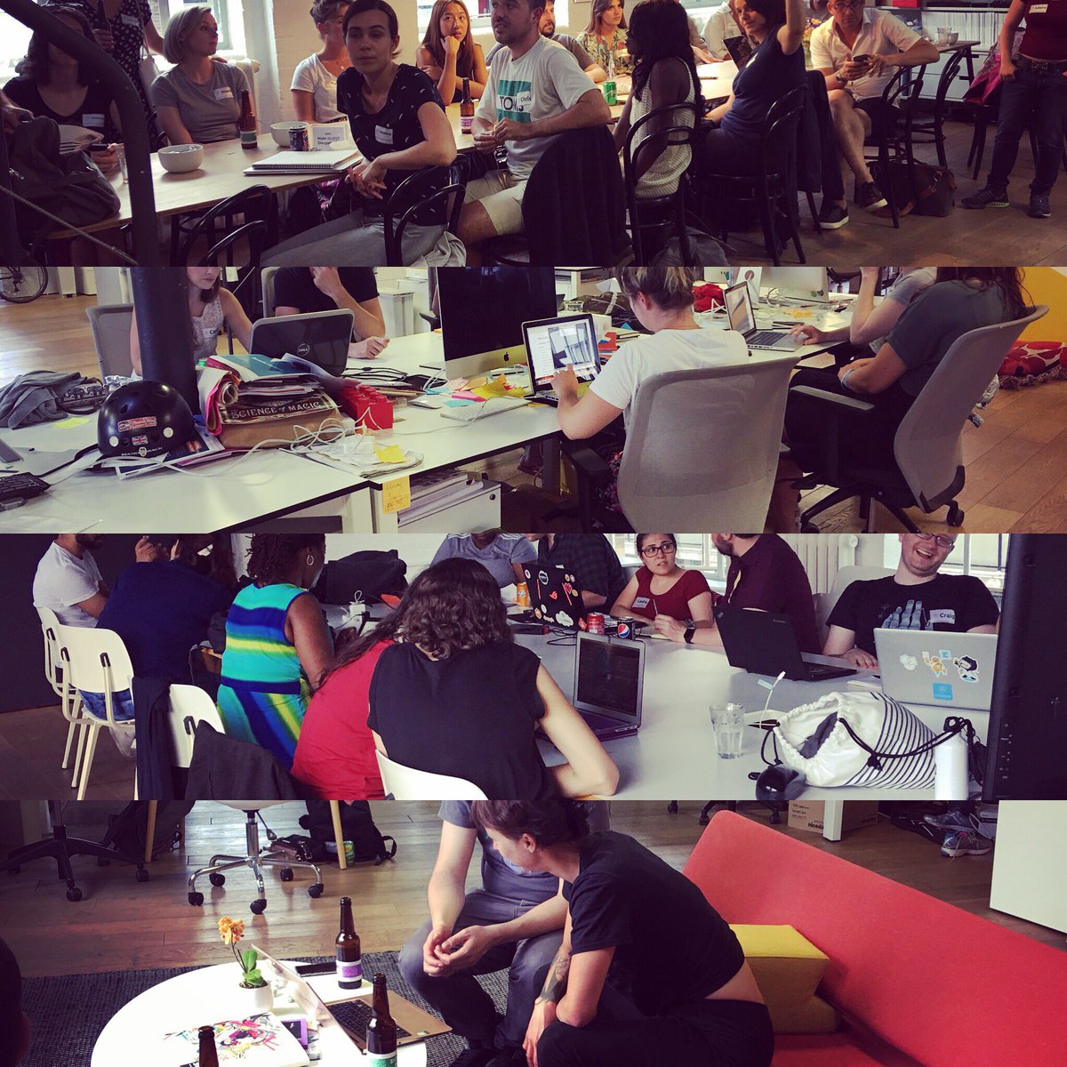 codebar's tweet image. Fabulous evening of coding with mentors at @madebymany 👌