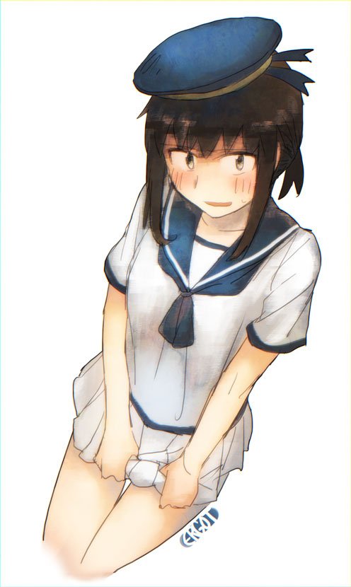 吹雪(艦隊これくしょん) 「妖精吹雪 」|Darek Ergot Makのイラスト