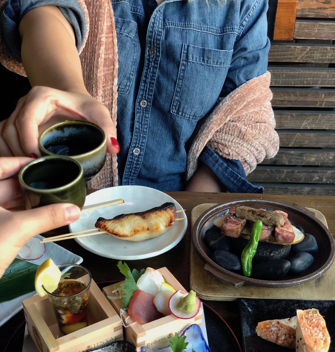 Happy 4th of July!  🇺🇸 Robata JINYA is open with its regular hours today. We're celebrating with Sake and good food. How about you? #July4th