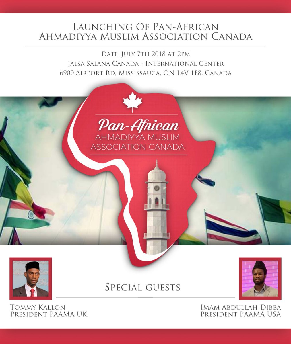 PAAMA_UK's tweet photo. We pray for a blessed inauguration at #JalsaCanada and look forward to welcoming #PAAMA_Canada into the global #PAAMA family. https://t.co/AsZQtxHFG5