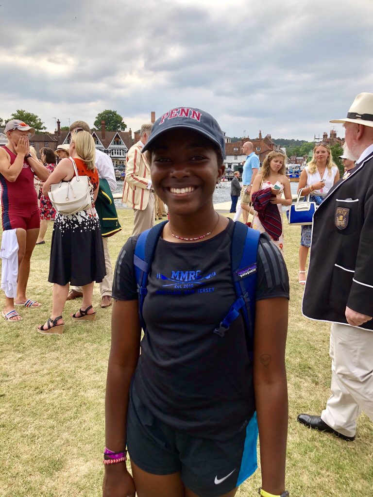 MMRC76579252's tweet photo. This is the face of a coxswain who has just won her first race at Henley Royal Regatta. We love you Juliana! Montclair beat Upper Thames by 2 3/4 lengths. https://t.co/nUeuy73a1Q