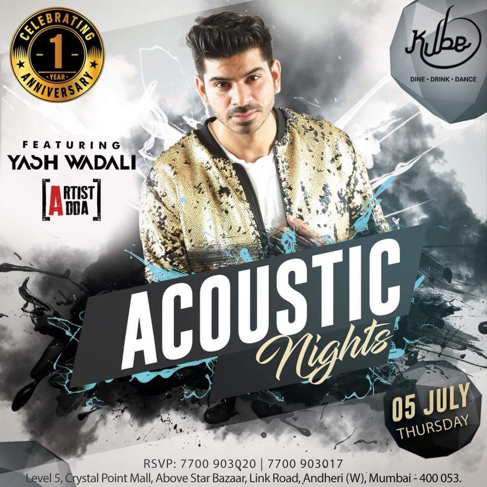 kubeandheri's tweet photo. Plug in and get Unplugged this Thursday featuring Yash Wadali strumming some mesmerising tunes exclusively at KUBE
#BoxOfEntertainment #Wecallit #Kube #mocktails #chilltime #Newplaceintown #Skybar #Cuisine #Foodgasm #Nightlife #Eatery #Drinkery #Mumbaibars #Mumbaikars https://t.co/MeMoC9sylK