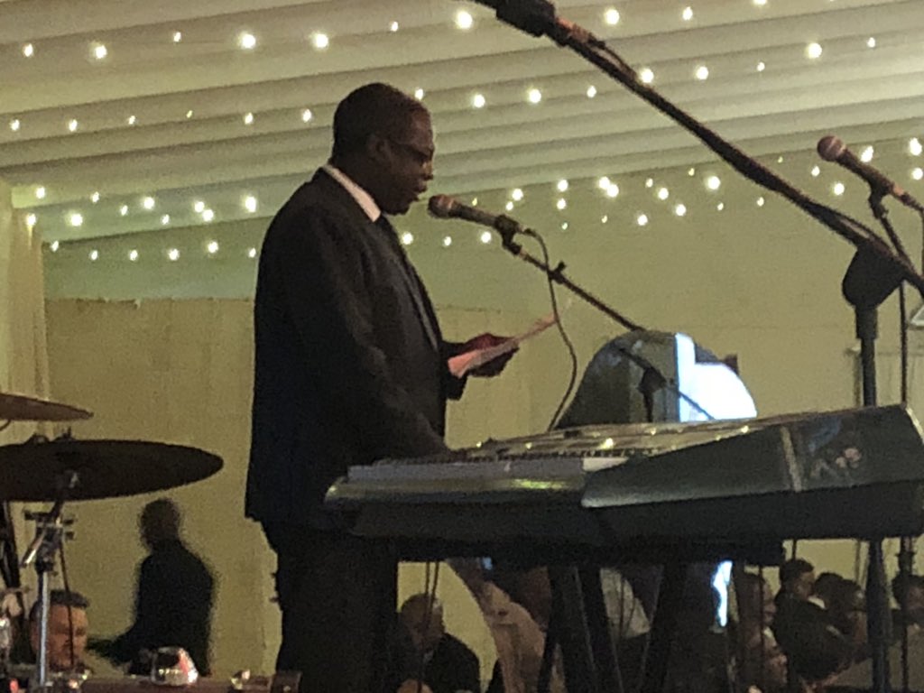 ZiFMStereoNews's tweet photo. AB Communications interim chairman Robson Mandiwanzira during the vote of thanks: “Thank you all for supporting the new kid on the block, the Business Times!” @TeeKayZim @ZiFMStereo @BusinessTimesZW @suemakore #BTLaunch https://t.co/MqDgwyr36w