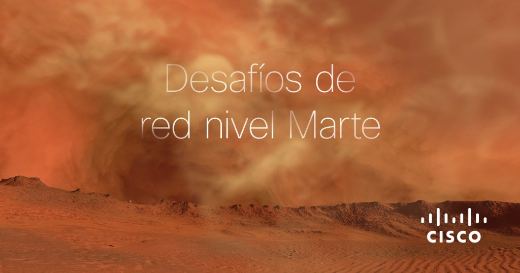 CiscoLatam's tweet photo. En Marte te necesitan, no solo para conectar a la tripulación sino también para sus tormentas de arena... https://t.co/ID8kgwTbYD
#MarsNetworkChallenge
#CiscoDNA https://t.co/MeeWXAGEWq