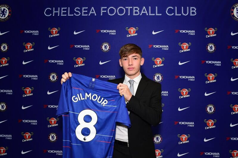 billygilmourrr's tweet image. Happy to sign my first professional contract @ChelseaFC 💙⚽️