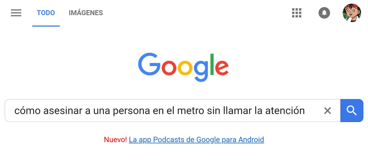 angeldot_'s tweet photo. Estaba en el metro y una señora mayor se ha puesto a mirarme el móvil descaradamente así que me he metido en Google y he puesto esto en el buscador

Se ha cambiado de vagón https://t.co/zVMK3s9i8P