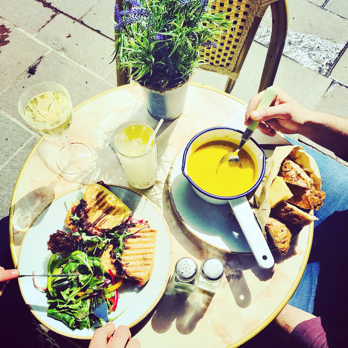 Join us for lunch tomorrow <a href="/CoffeeBarker/">COFFEE BARKER</a> #soupoftheday #panini #happyhumpday #joinusforlunch