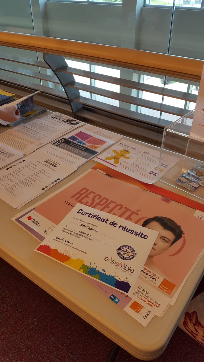 Kate Cogswell (@katecogswell1) on Twitter photo Had the privilege of attending Un Atelier sur L'Alliance LGBTQ+ as presented by River of Pride and AIDS/SIDA Moncton today. #ForeverProud #TDDieppe <a href="/JenKane5/">Jen Kane</a> <a href="/Danielle2Gaudet/">Danielle Gaudet</a> <a href="/BabkirkJodie/">Jodie Babkirk-Massoudi</a> Had the privilege of attending Un Atelier sur L'Alliance LGBTQ+ as presented by River of Pride and AIDS/SIDA Moncton today. #ForeverProud #TDDieppe <a href="/JenKane5/">Jen Kane</a> <a href="/Danielle2Gaudet/">Danielle Gaudet</a> <a href="/BabkirkJodie/">Jodie Babkirk-Massoudi</a>