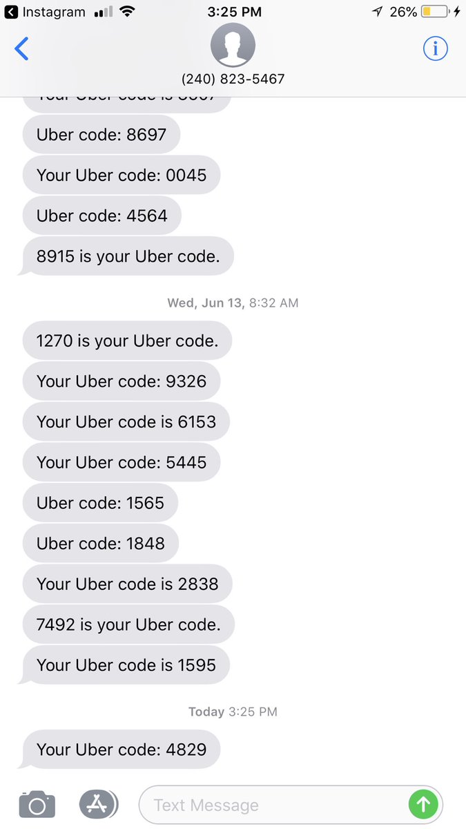 bu_betch's tweet photo. Hey @Uber I haven’t used uber in weeks- not sure why I am receiving this https://t.co/A100ClCE13