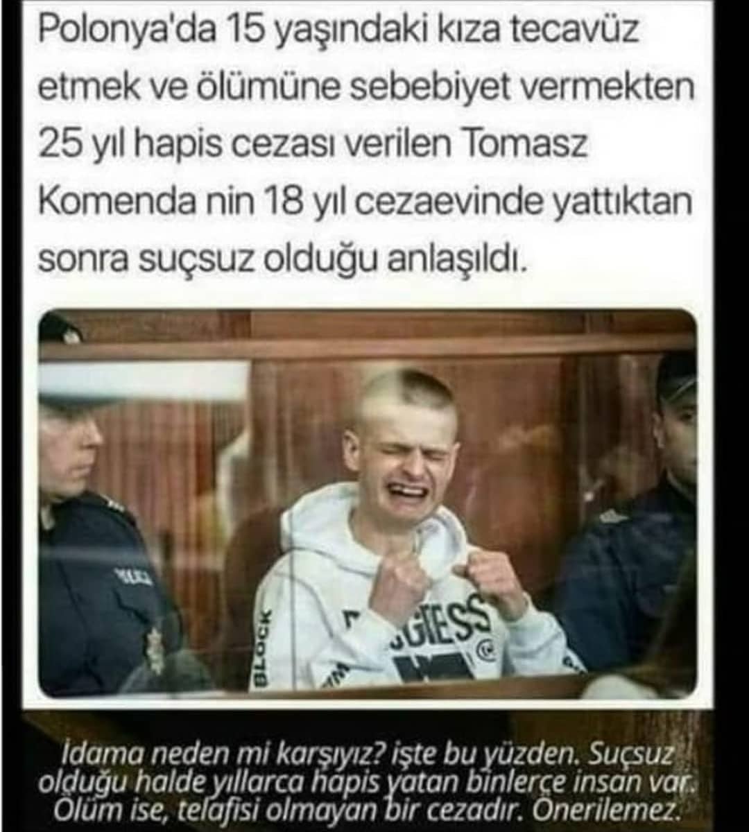 s_aslan_74's tweet photo. Adalet kavramının sadece parti ismi olmakda kaldığı bi ülkede böyle bi karar istenemez.
#idam #adalet #rejim
#iyiaksamlar #Goodevening
#gutenabend #bonsoir
#fallar #burclar #terazi
#kufursokakta #kufurserbest
#edepsiz #kufur #amk #aq
#fitnestime #komikvideo #fitness #catwalk https://t.co/sjab2g13jR