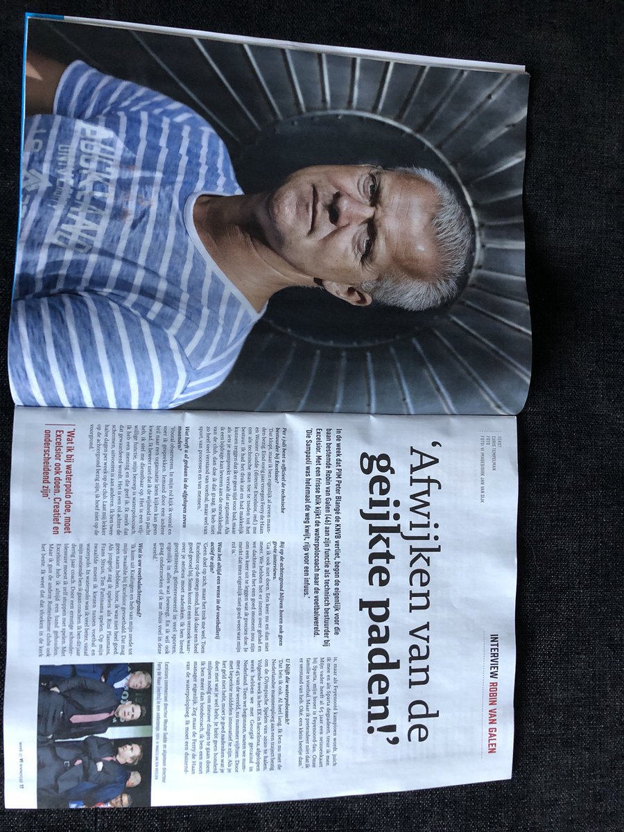 Robinvangalen's tweet photo. Deze week in Voetbal International:

Wat vinden jullie ervan? 

Het is superleuk om Excelsior stap voor stap te helpen naar een stabiele Eredivisie club! Ook al besef ik dat mijn aandeel gering is vergeleken met de meeste mensen in de organisatie. 

Ben benieuwd naar jouw mening. https://t.co/fToiZKQ4bl