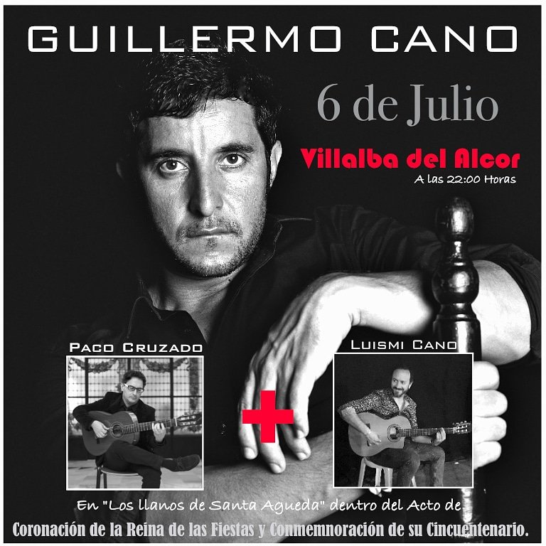 Aquí estaremos pasado mañana dentro del Acto de Coronación de la Reina de las Fiestas y su Cincuentenario. Con el acompañamiento de las Guitarras de Paco Cruzado y Luismi Cano. Un abrazo a tod@s 😉