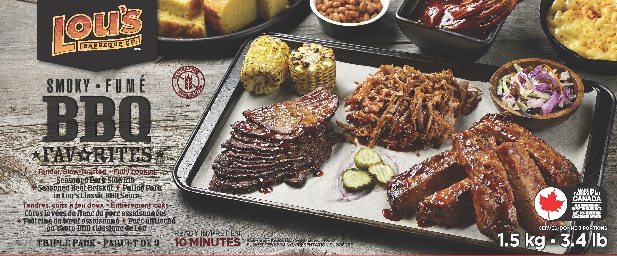 Lou's pulled pork sale