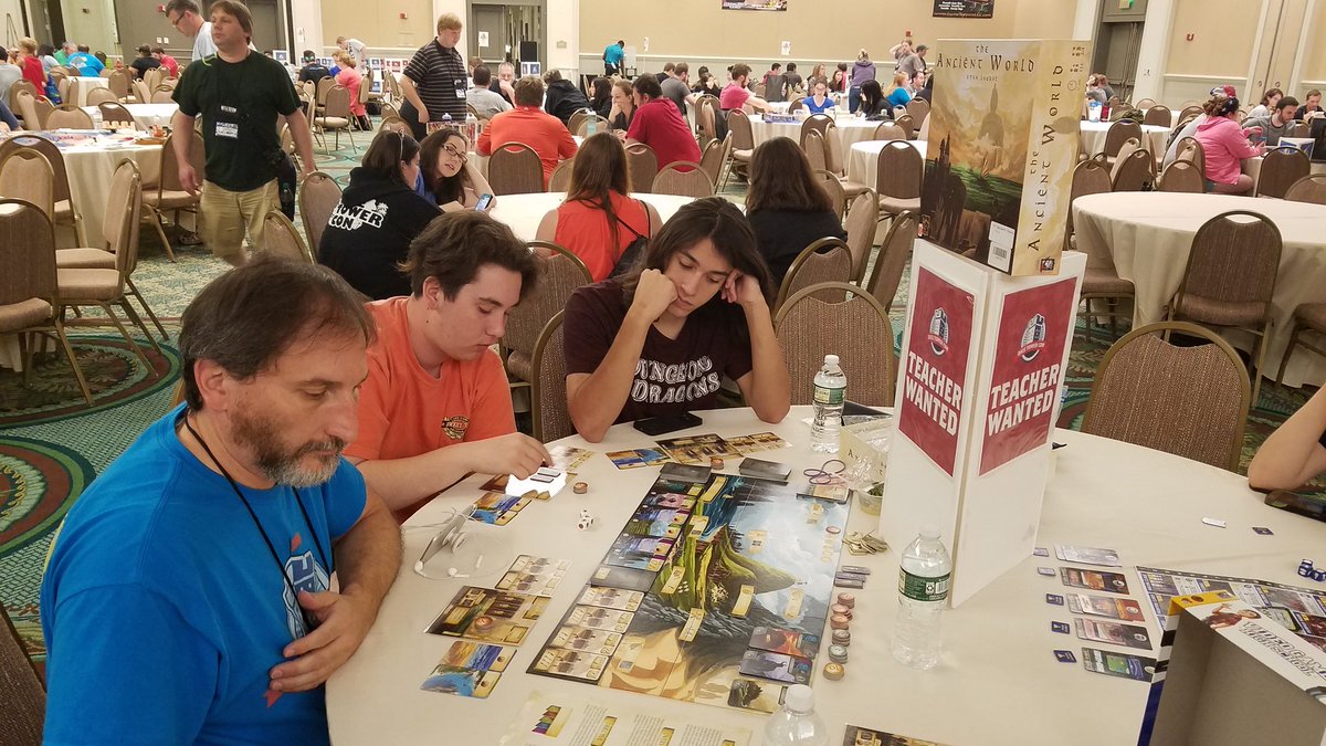 Kryzzie73's tweet photo. @dtconofficial Trying out The Ancient World...
#dicetowercon https://t.co/eZlhyikYmr