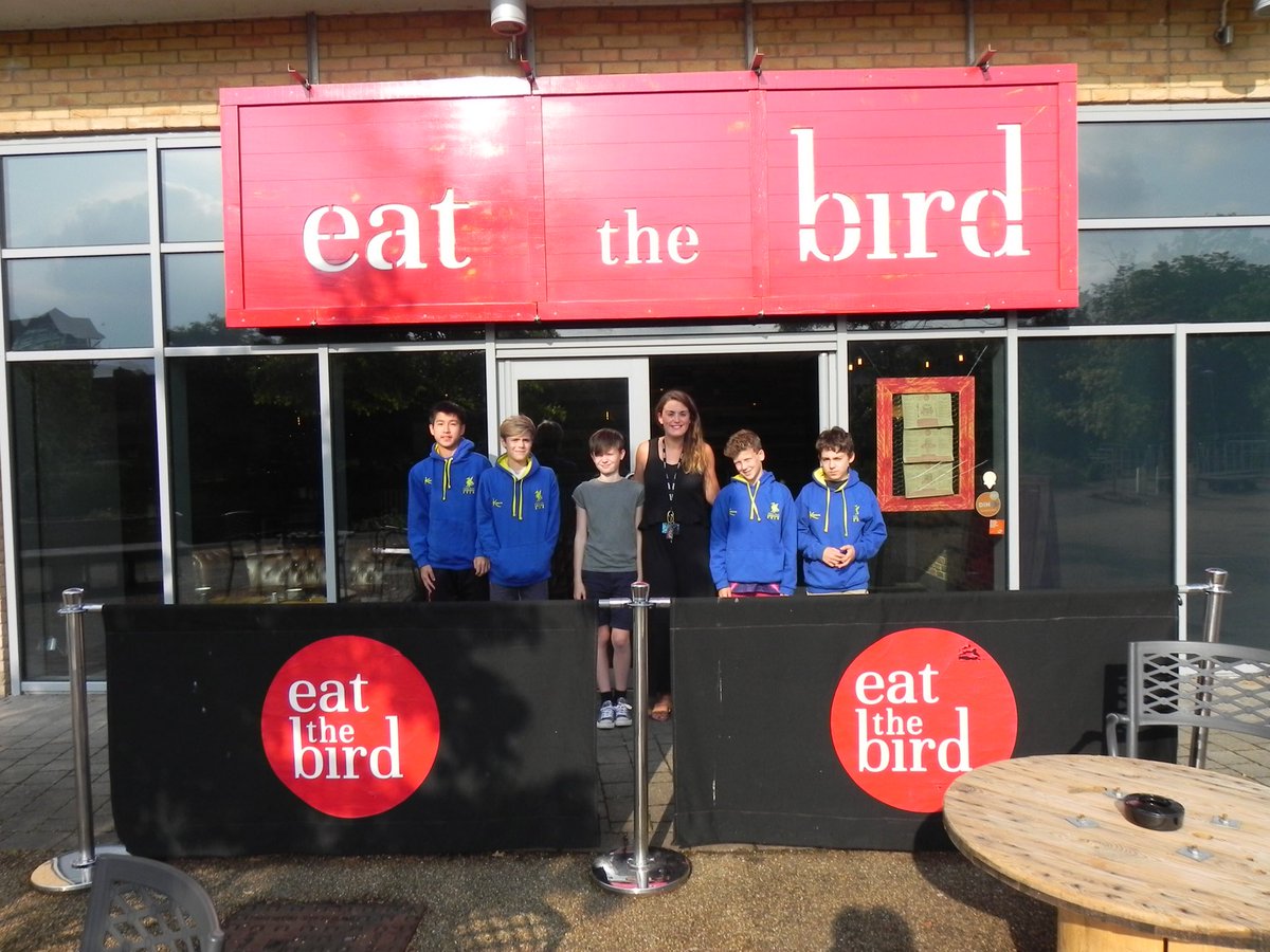QueensTaunton's tweet photo. Cotlake Yr 8 leavers were treated to a meal at @tw_eatthebird tonight. It was absolutely delicious!! https://t.co/Ol9eLVedwS