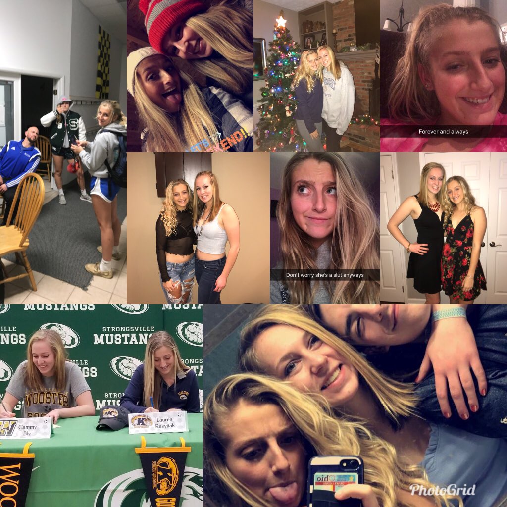 cammy_bly's tweet photo. happy birthday to my best friend @LaurenRakytiak 💘🤩 i love you forever sister who would i ever have fun (following the rules) with if it weren’t for you?? #AllNight #mainhoe #18 #cheerleader https://t.co/H7KbPuYeW7