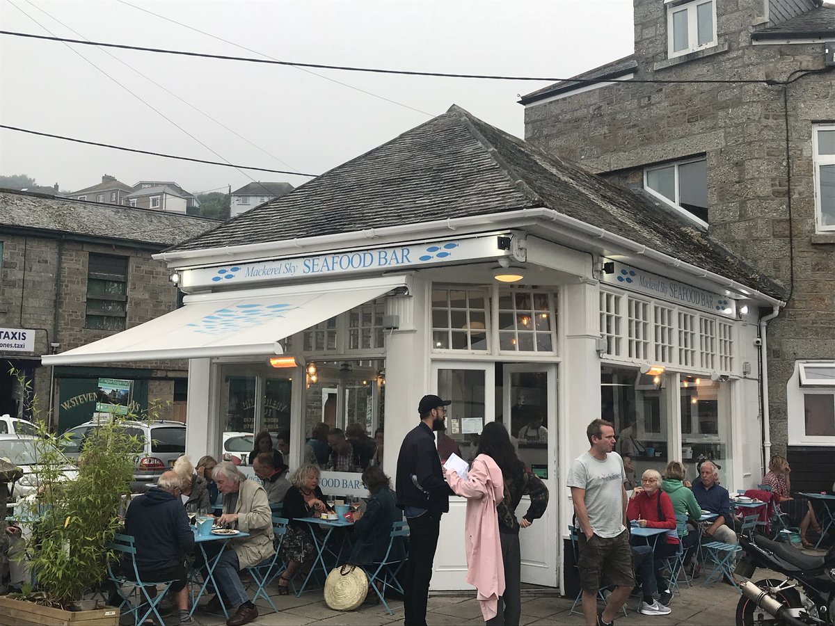 Jasmijn Muller (@jasmijnmuller1) on Twitter photo A bit drizzly tonight, but whoever wins my prize draw for a 6-night stay near St Just, make sure to eat at <a href="/MackerelskyPZ/">Mackerel Sky</a> in Newlyn one night! The food is amazing. Try to come early (6pm) as it is very popular and doesn’t take reservations A bit drizzly tonight, but whoever wins my prize draw for a 6-night stay near St Just, make sure to eat at <a href="/MackerelskyPZ/">Mackerel Sky</a> in Newlyn one night! The food is amazing. Try to come early (6pm) as it is very popular and doesn’t take reservations