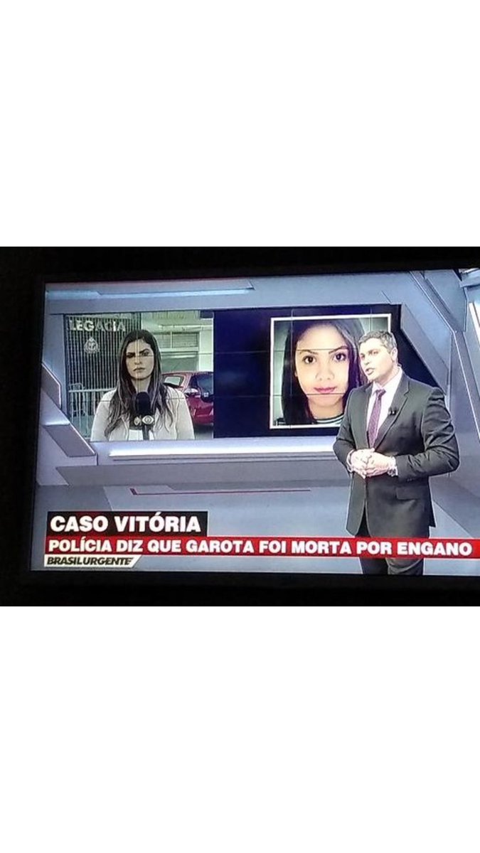 kellycoli's tweet photo. Motivação do crime contra Vitória já foi esclarecida. A menina foi raptada e morta por engano. Uma testemunha que estava devendo 7 mil reais a um traficante (possível mandante) era o alvo. Ele tem uma irmã com as mesmas características de Vitória. #casovitoria https://t.co/go4kohNwgy
