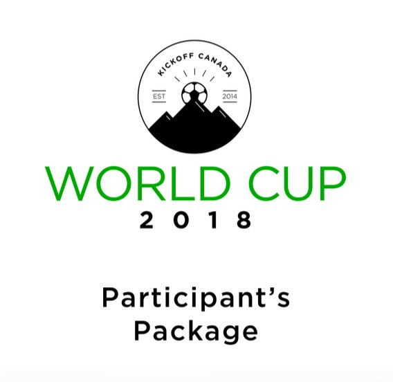 KickOffCanada's tweet image. The Participant's Package for #KOCWorldCup18 is now available for you to view! Here's everything you need to know for Sunday's tournament: docdro.id/NKEGCC2