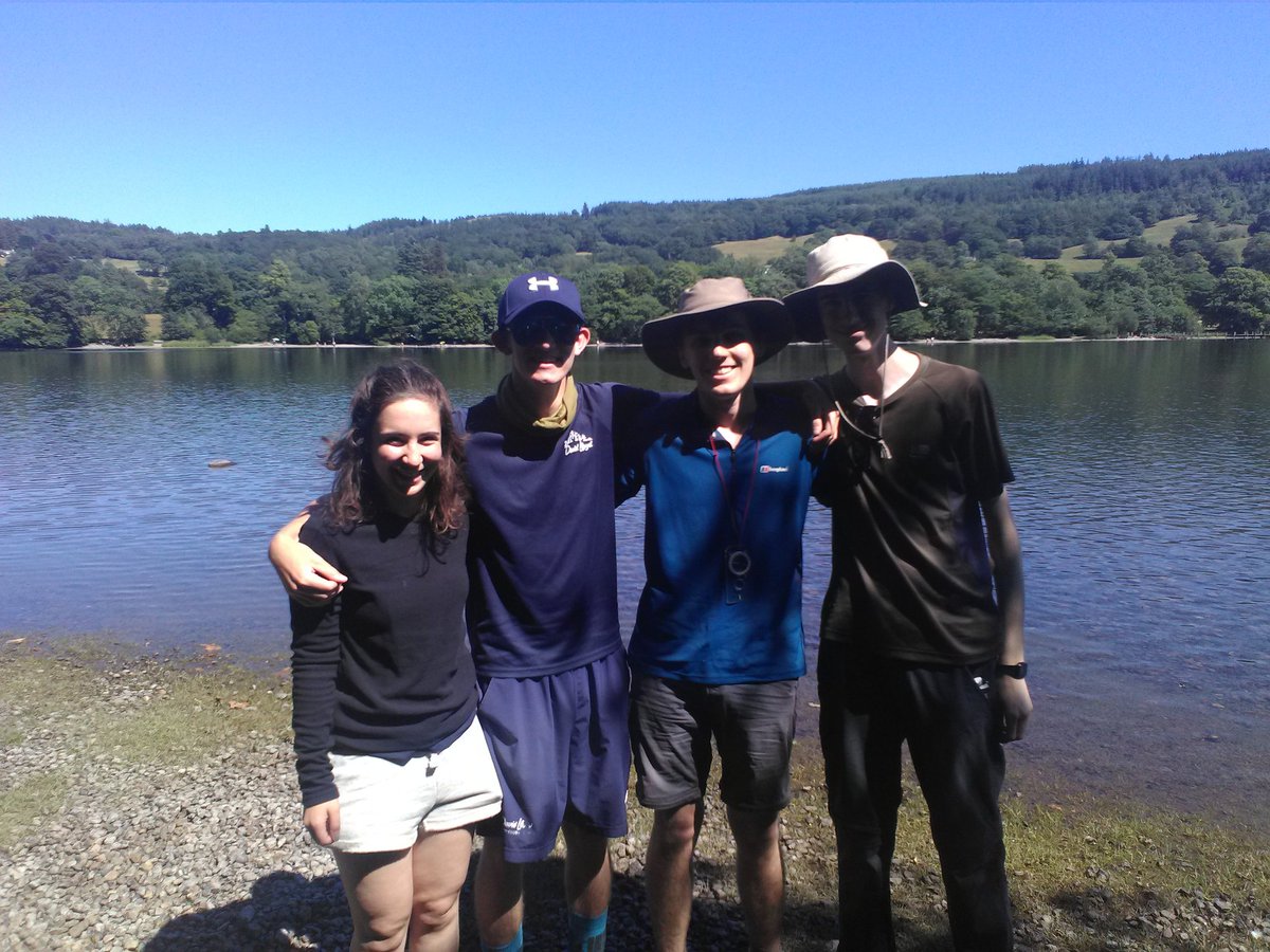 BGS Blue 2 enjoying the waters of Coniston.