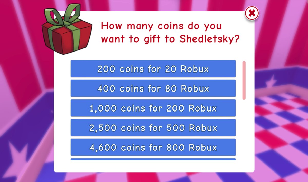 Alexnewtron On Twitter You Can Now Buy Coins For Your Friends Or Strangers In Meepcity - how to give friend robux