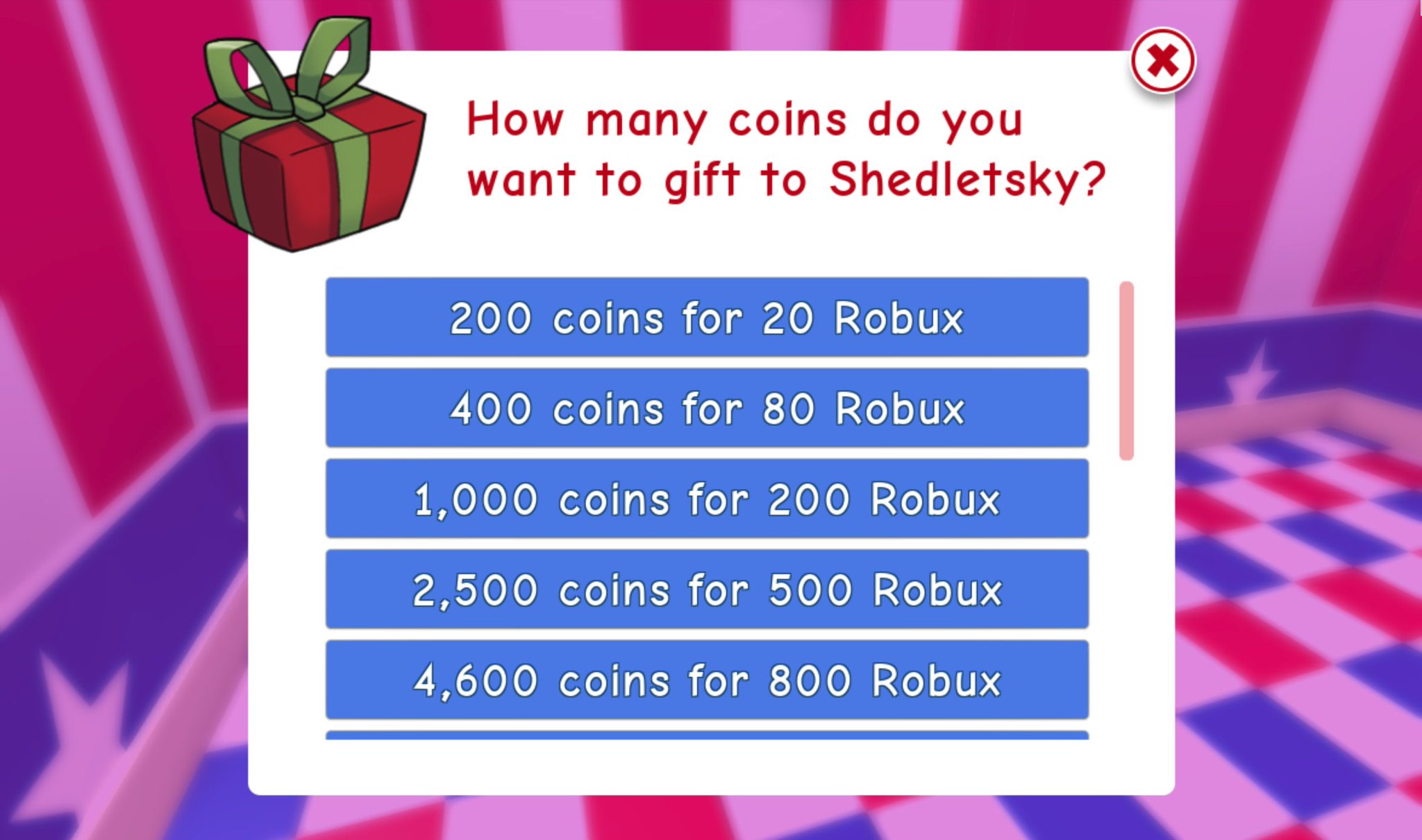 Alexnewtron On Twitter You Can Now Buy Coins For Your Friends Or Strangers In Meepcity - can you give robux to someone else