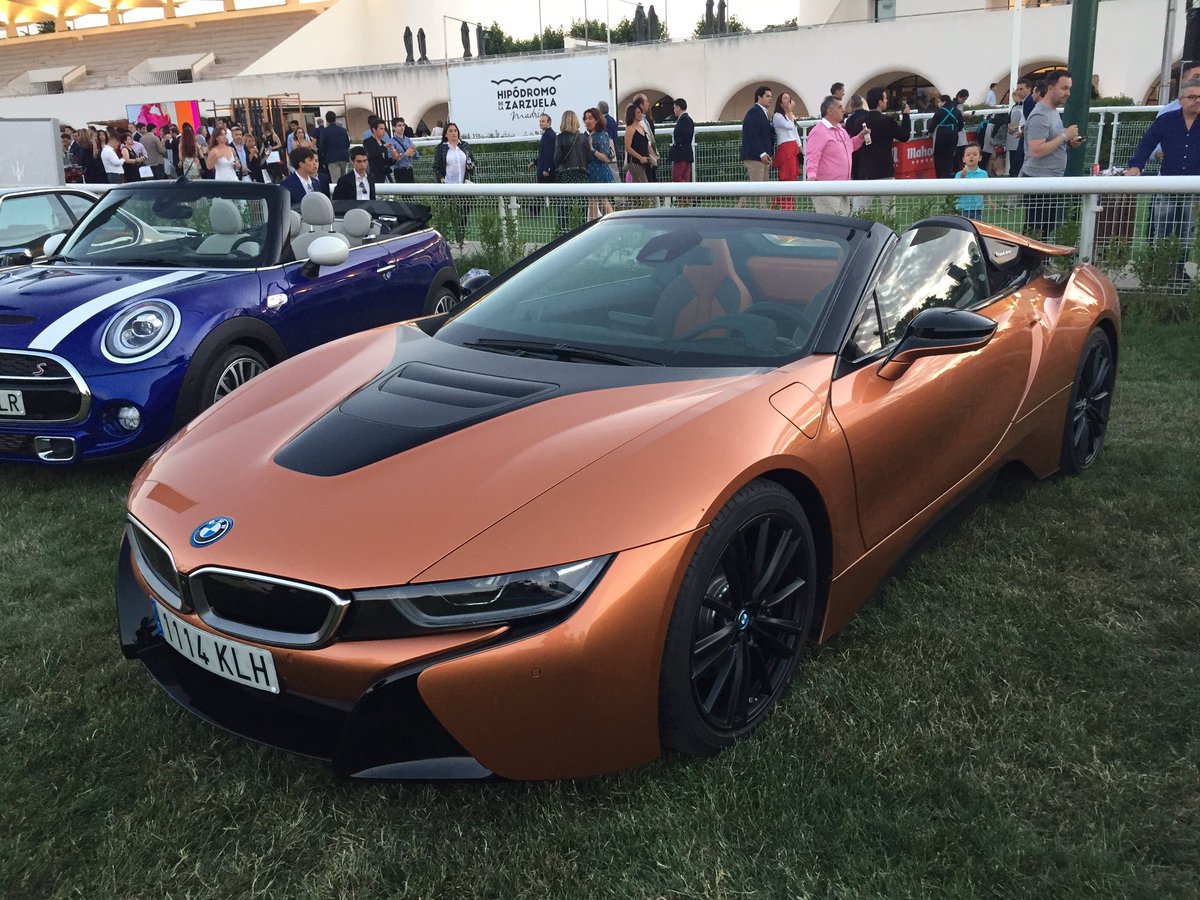 Mi coche para <a href="/AutobelloES/">Autobello</a> 2018, el nuevo BMW i8 Roadster. Muy adecuado.
