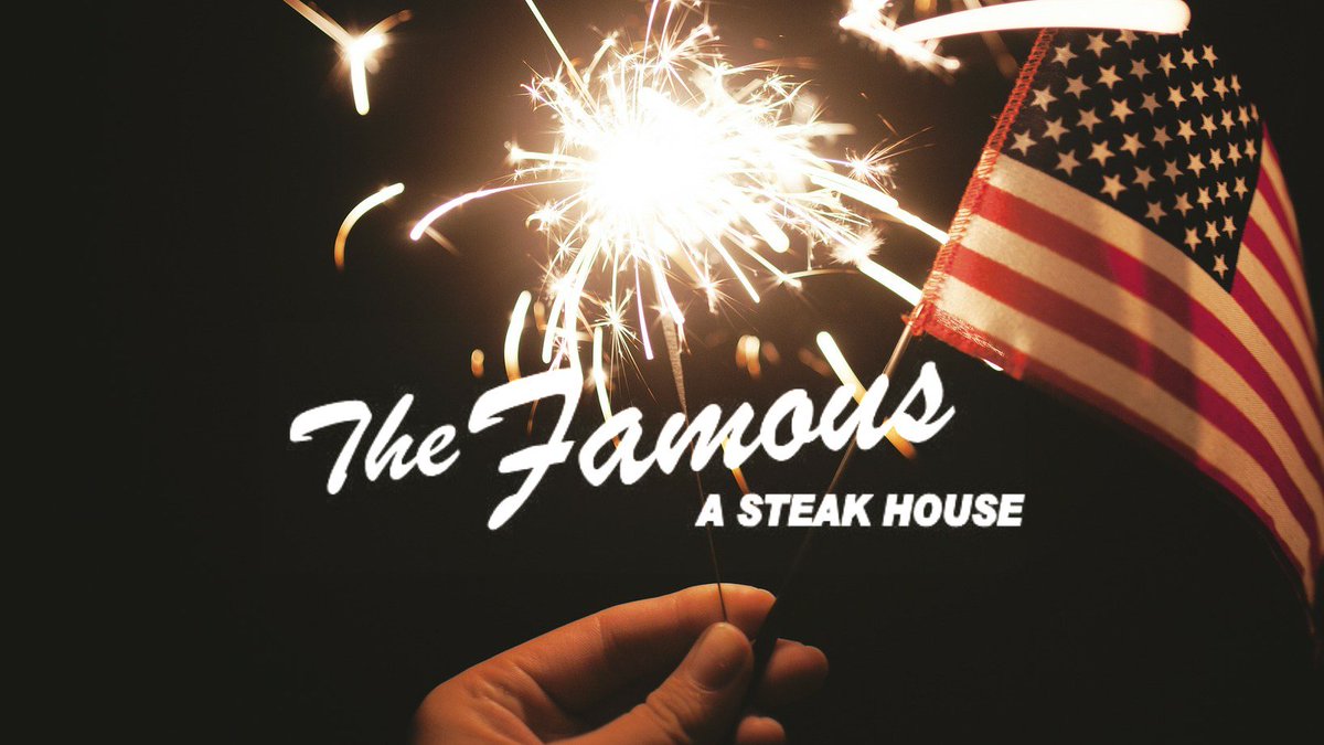 FamousSteak's tweet photo. #Happy4thofJuly2018 https://t.co/uwH10x2xEH