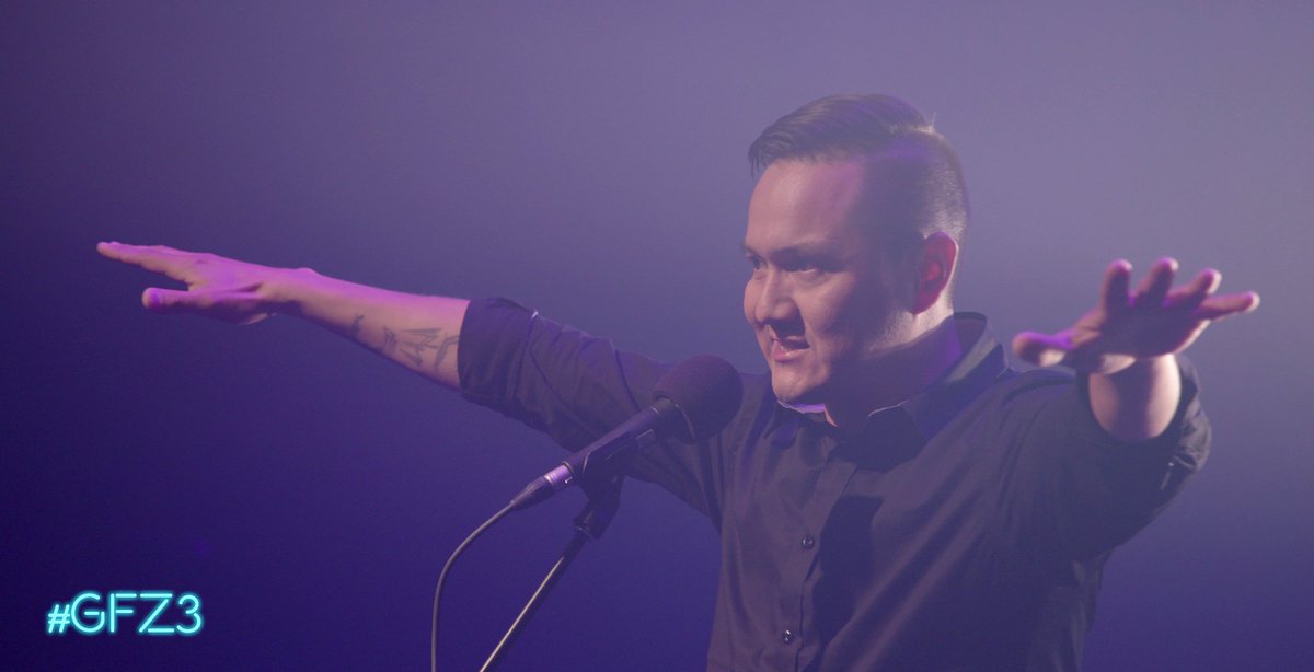 guiltfreezone's tweet photo. @Ostwelve: interviewer, singer, poet…is there anything he can’t do? Tune in TONIGHT at 10:30 on @APTN to find out. #swoon #gfz3 https://t.co/B8XAUSXHCN