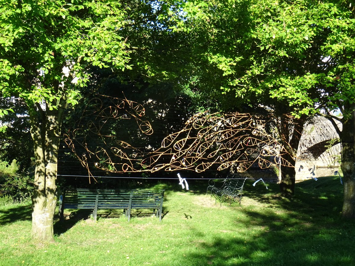 Lovely Willow Fish installation by the #rivereden at #franksbridge #kirkbystephen <a href="/KSCommunityArts/">KSCA</a> <a href="/EdenRiversTrust/">Eden Rivers Trust</a>