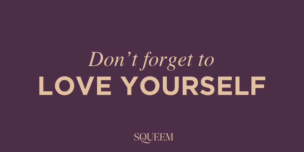 Squeem's tweet photo. To love yourself is to understand you don't need to be perfect to be good. #WednesdayWisdom #Squeem https://t.co/zPwlinObFB
