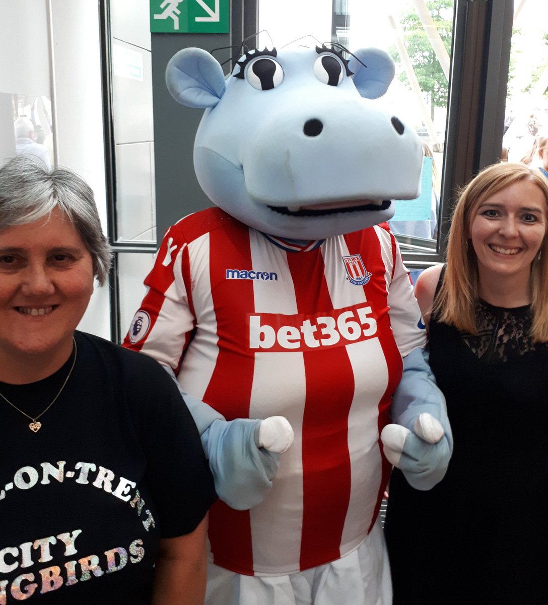 StokeCMS's tweet photo. Thank you #Pottermus for coming to see the #CitySongbirds @RegandVic this week and for the great Songbird Soccer Special offer @stokecity @StokeLearning @StokeCEP https://t.co/f9Xzni4w37