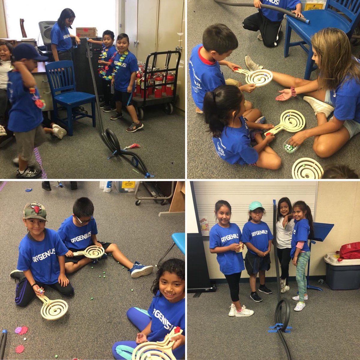 SteamSoCal's tweet image. Find My Genius: First Day with these scholarly engineers who jumped right in designing their own roller coaster #SteamSoCal #FindMyGenius #conejoymca #bestsummerever #sevymca #rollercoasterengineers #IteachStem #SummerStemCamp