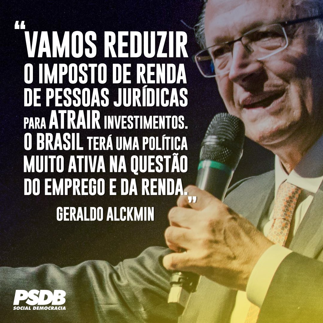 PSDBoficial's tweet photo. 👏👏👏 Aplausos! Foi o que @geraldoalckmin recebeu ao falar sobre a redução de impostos para gerar mais empregos. O Brasil responde rápido a medidas positivas! Saiba mais: https://t.co/UUWmLvk5oi https://t.co/8vyJmPkdiH