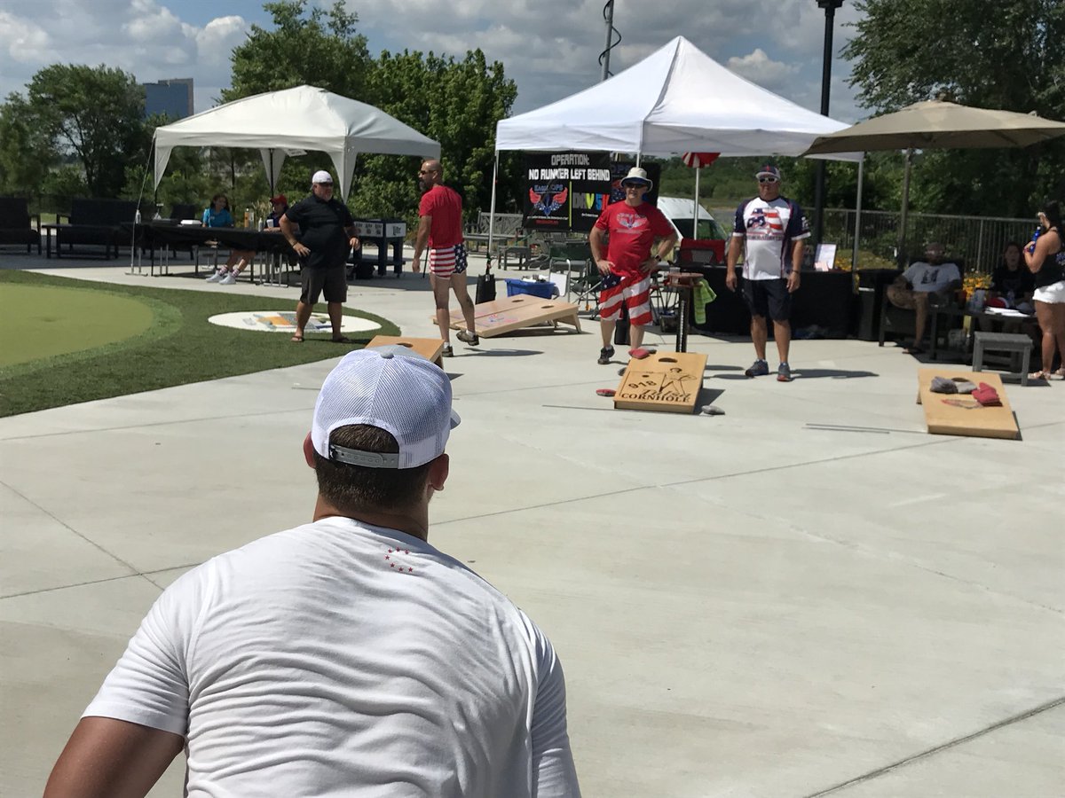 BrianDenver7's tweet photo. Live music, helicopter rides, good food, kids zone, and of course... fireworks!! Yep, we’re ready for #BoomFest! @KJRH2HD @KarenLarsenKJRH https://t.co/bSew2JnyVg